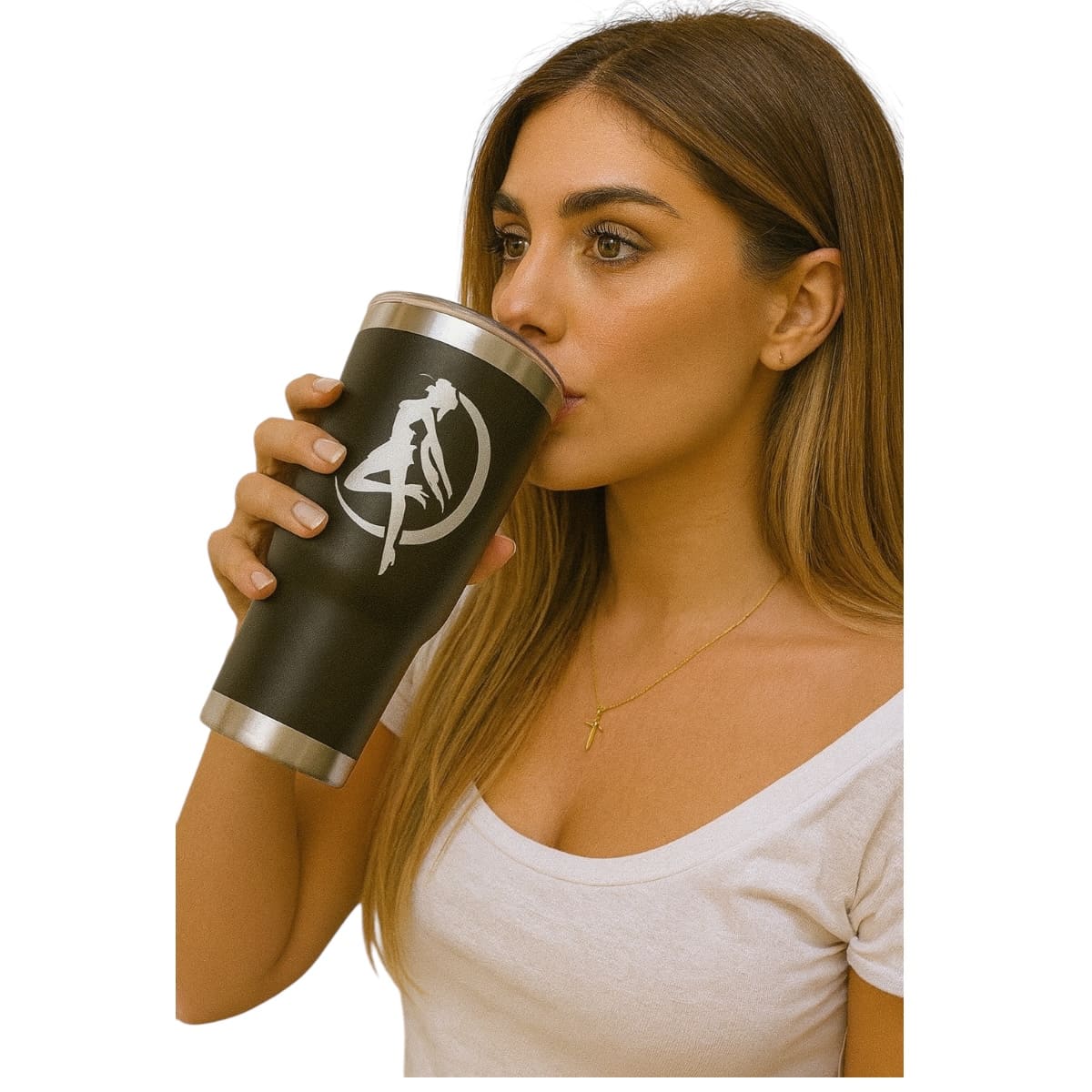 Termo Color Negro Sailor Moon 887 ml