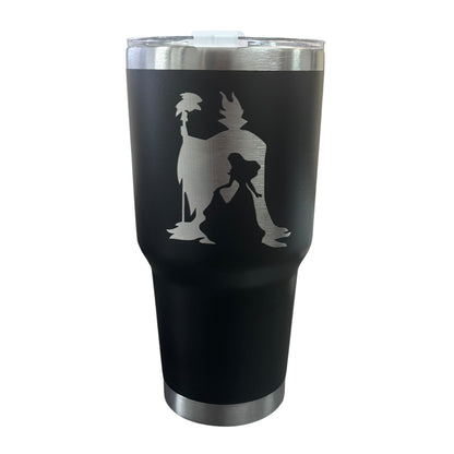 Termo Color Negro Maléfica 887 ml