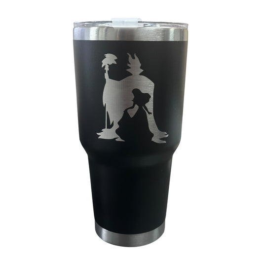 Termo Color Negro Maléfica 887 ml