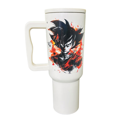 Termo Color Blanco Mate Goku 1.2 Litros