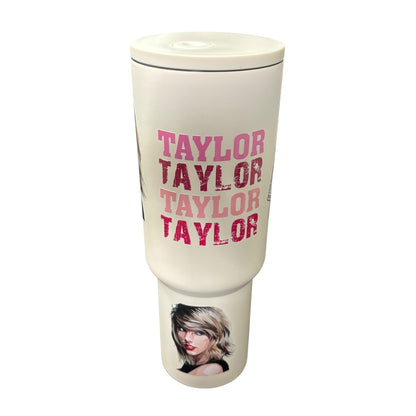 Termo Color Blanco Mate Taylor Swift 1.2 Litros