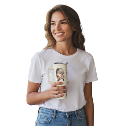 Termo Color Blanco Mate Taylor Swift 1.2 Litros