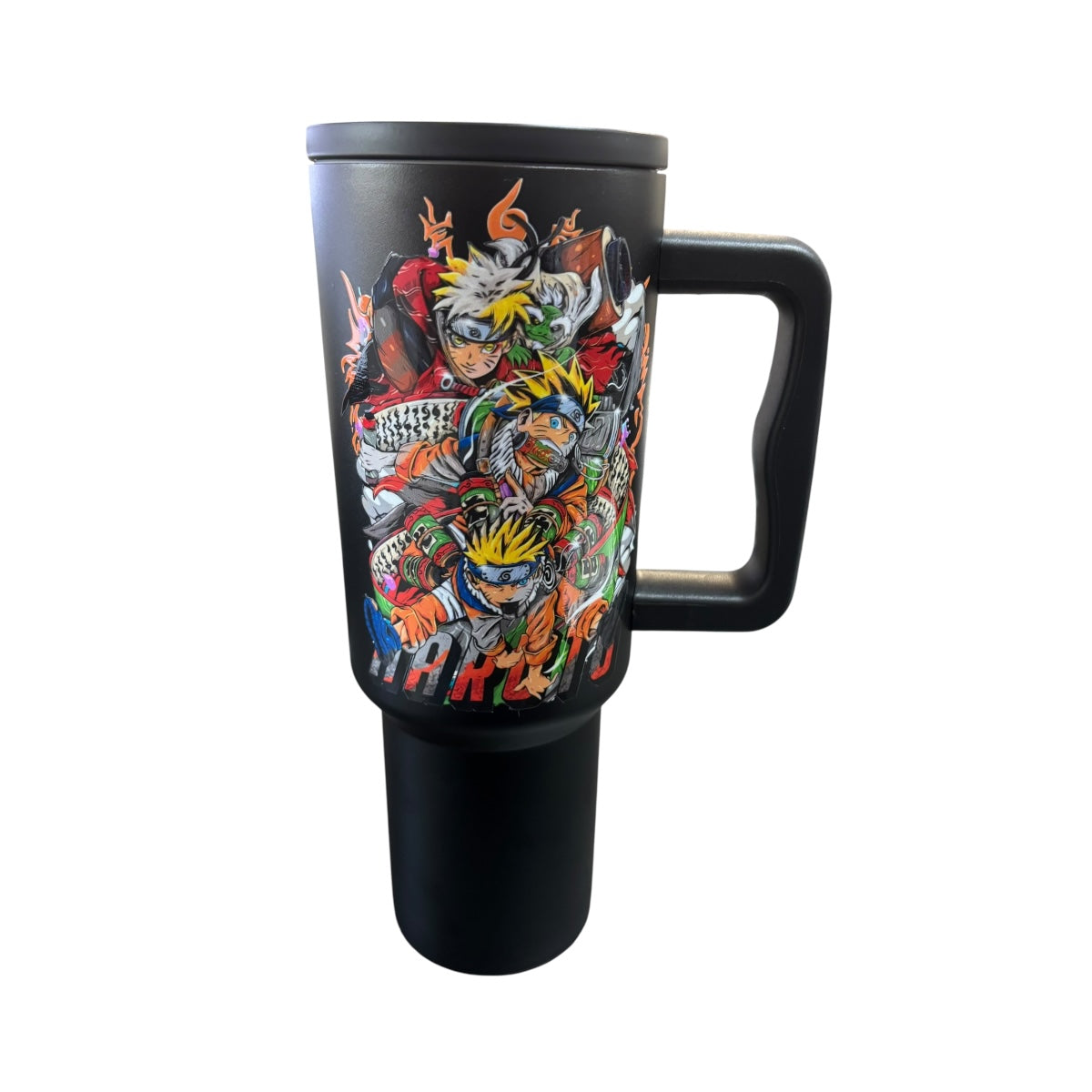 Termo Negro Mate Naruto 1.2 Litros