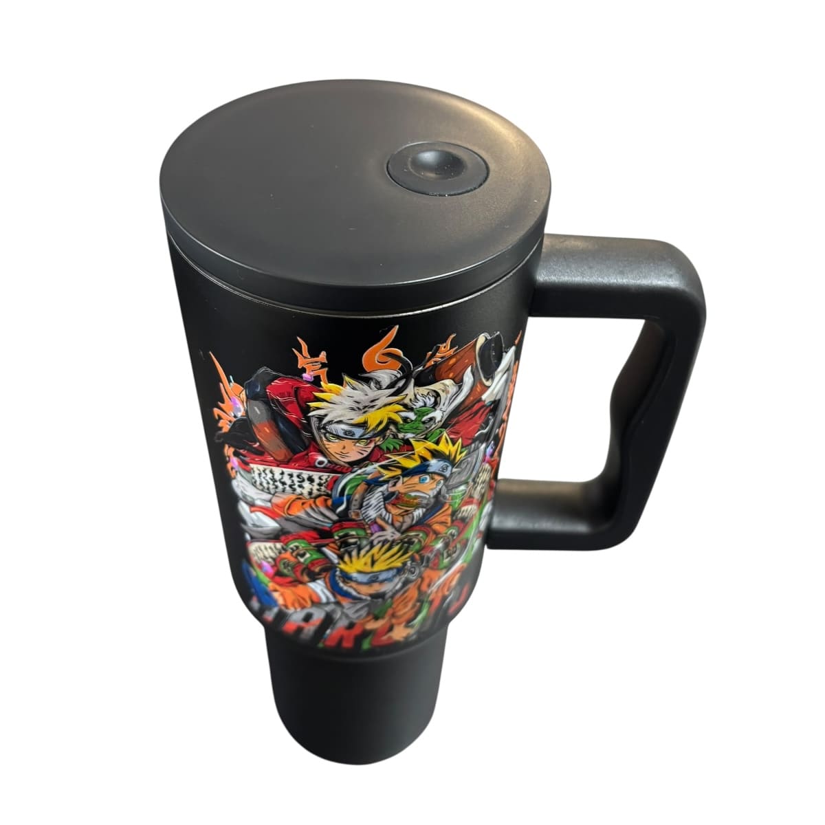 Termo Negro Mate Naruto 1.2 Litros