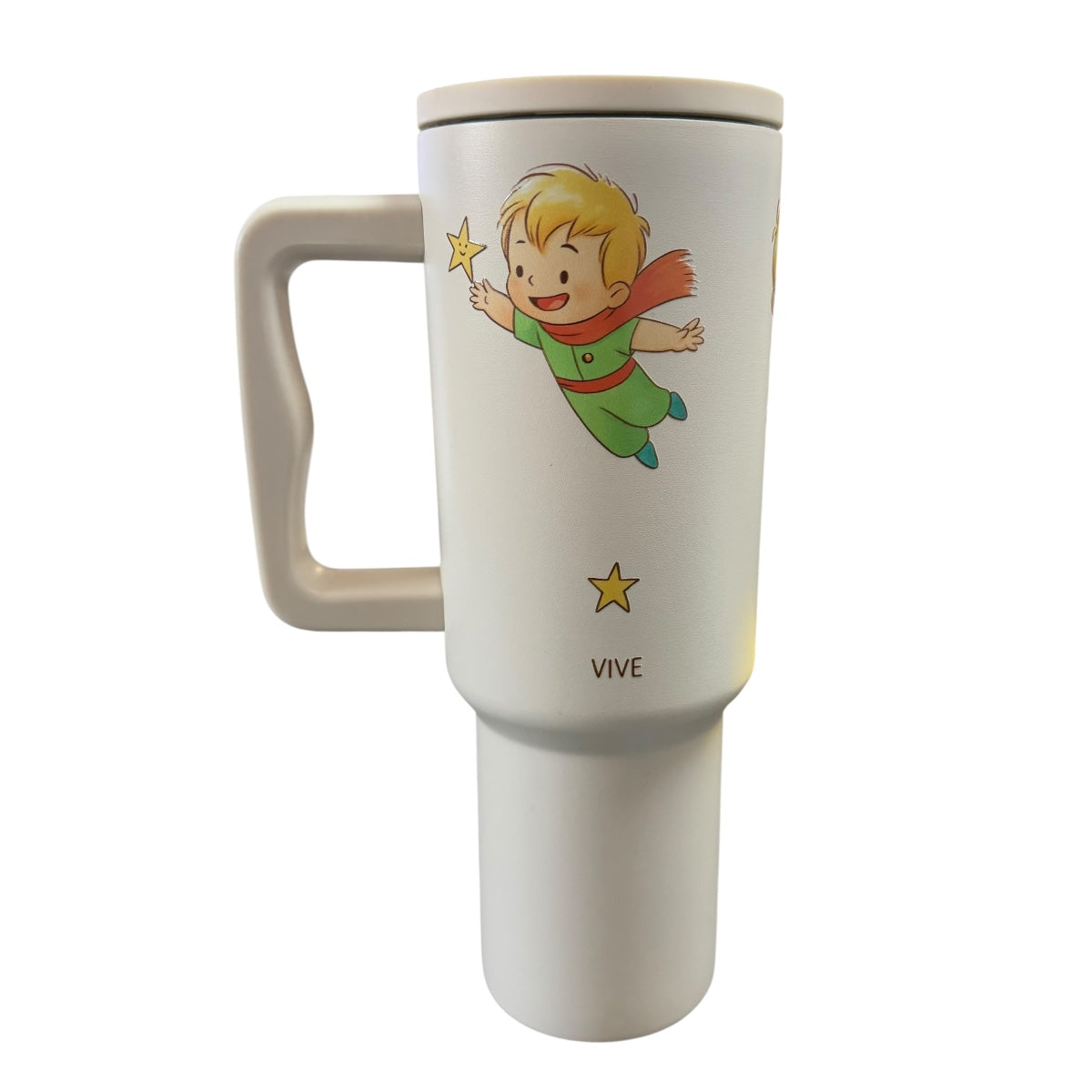 Termo El Principito Color Blanco Mate