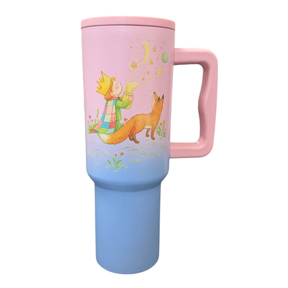 Termo El Principito Rosa Con Azul