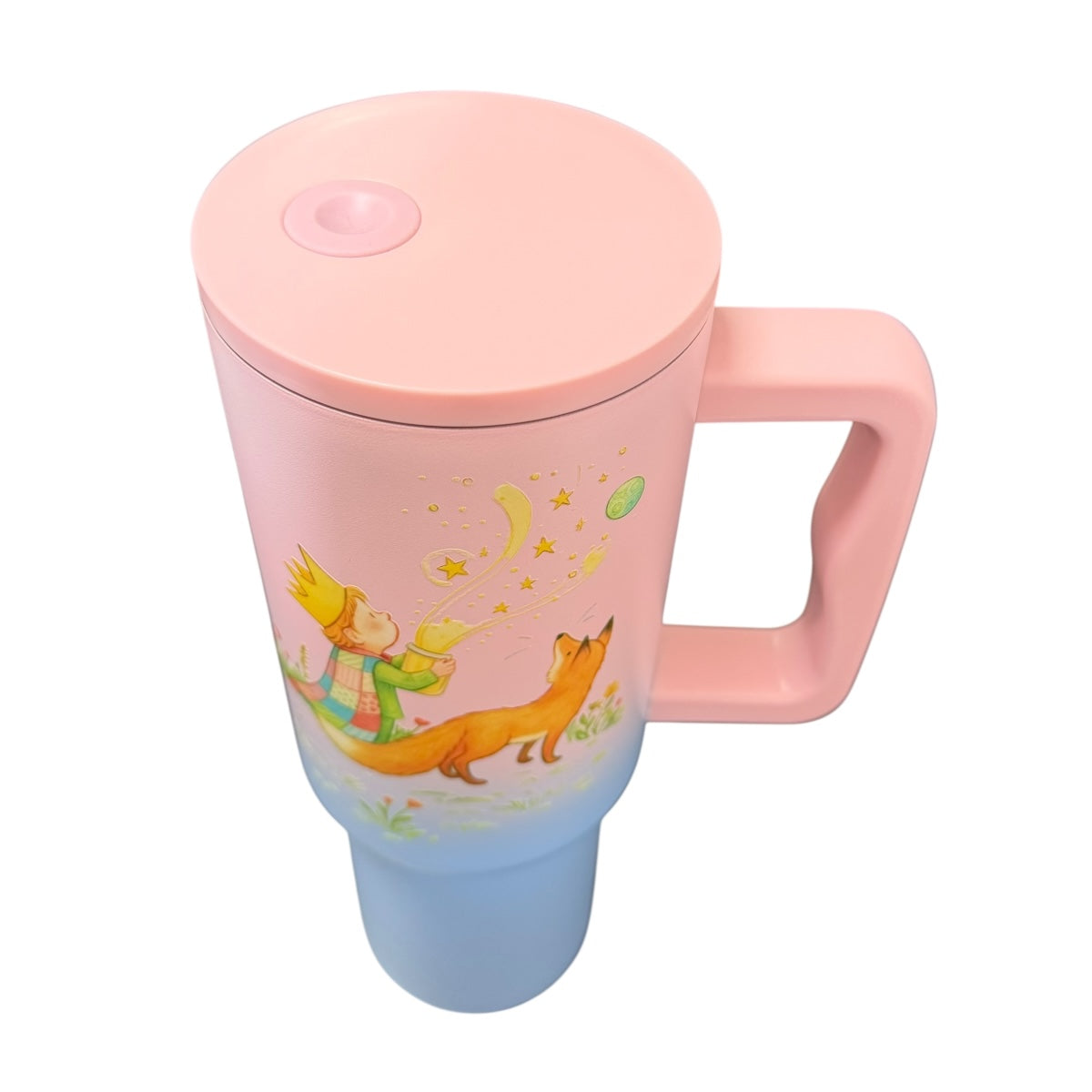 Termo El Principito Rosa Con Azul