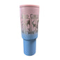 Termo Bad Girls Azul Con Rosa