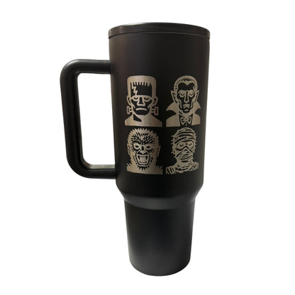 Termo Monsters Negro