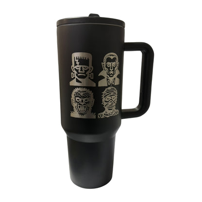 Termo Monsters Negro