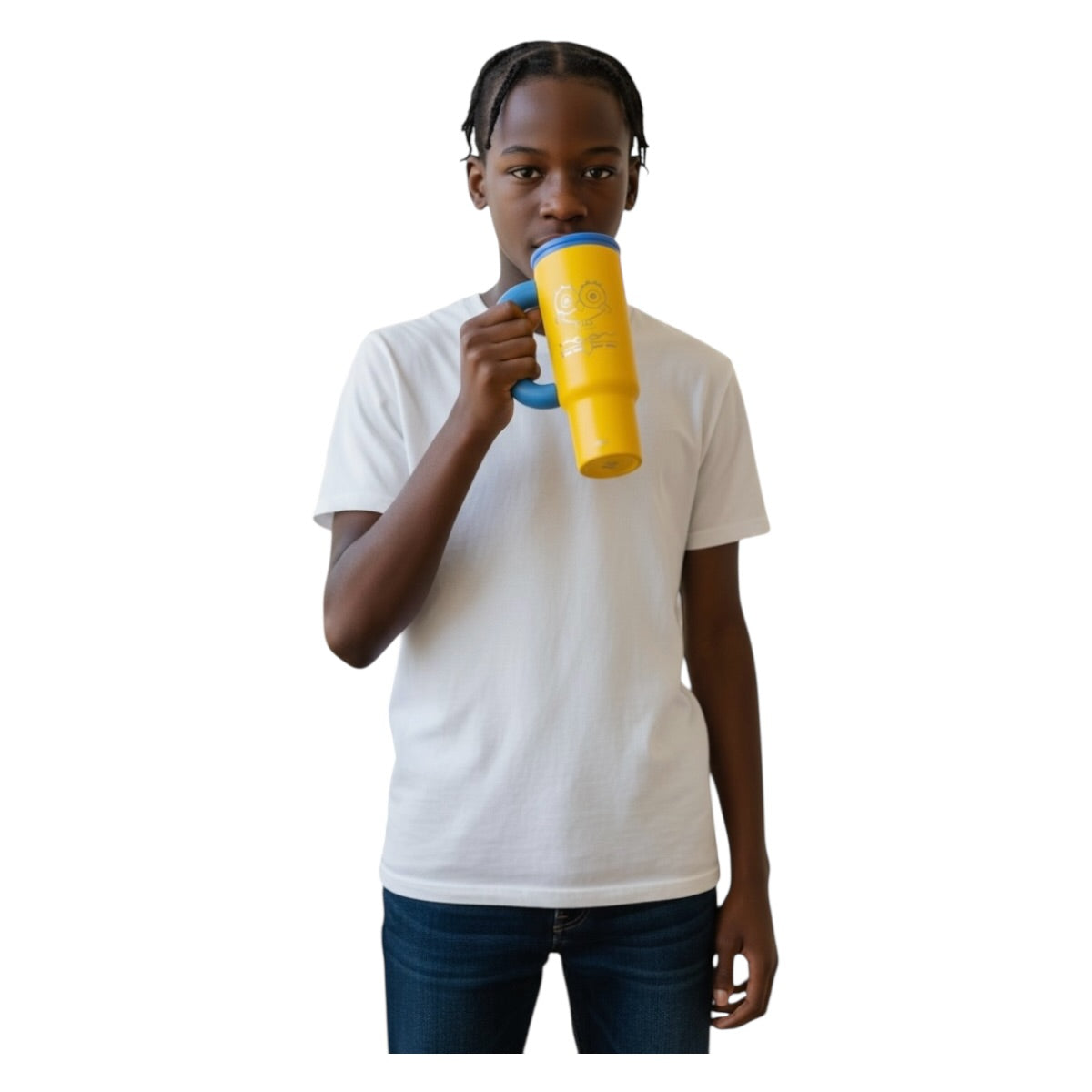 Termo Termomania Bob Esponja Amarillo 1.2 Litros
