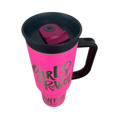 Set de Termos Termomania Power Girl Fucsia Rosa 2 Piezas