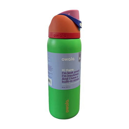 Termo Owala FreeSip Verde Fosforescente 32 Oz