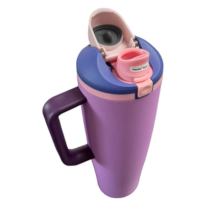 Termo Owala Bucket Handle Tumbler Púrpura 40 Oz