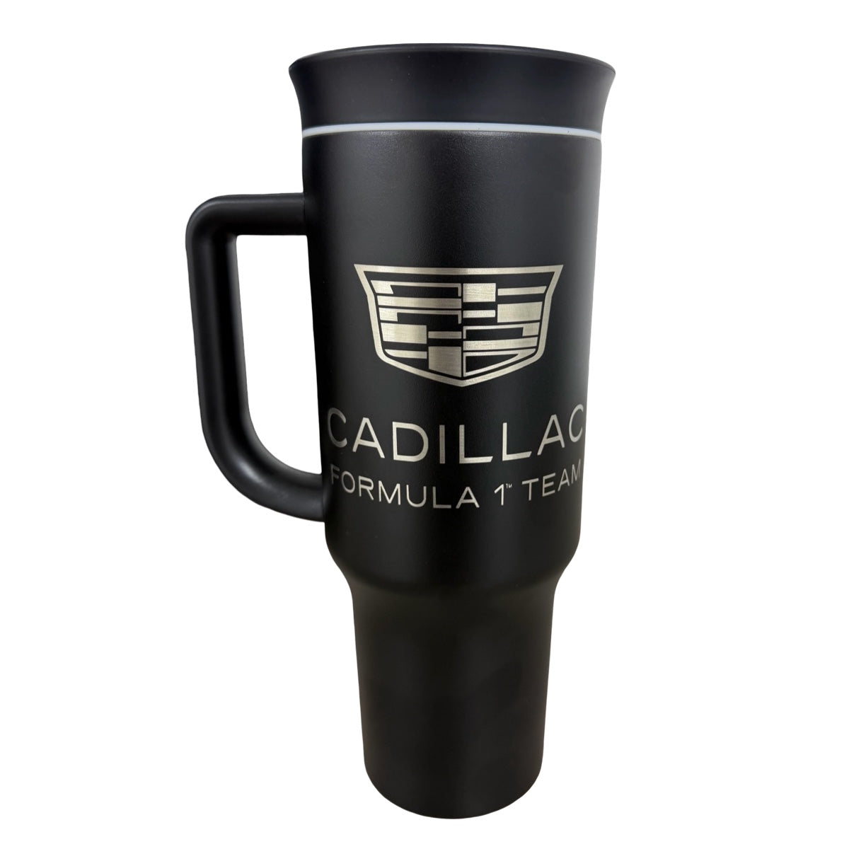 Termo Acero Inoxidable Cadillac F1 Negro 1.2 Litros