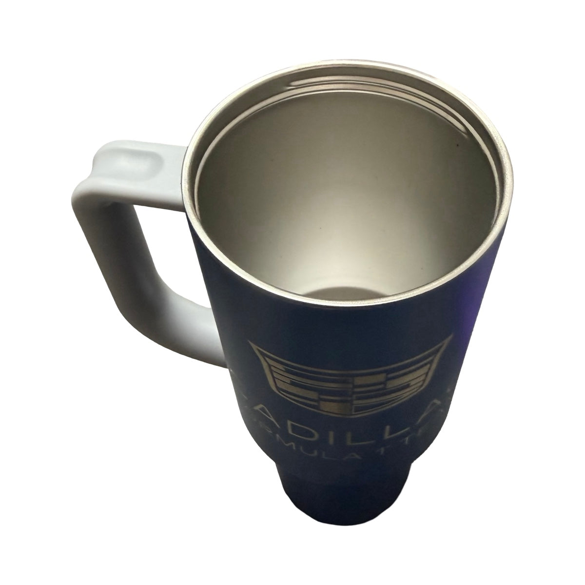 Termo Acero Inoxidable Cadillac F1 Azul Marino 1.2 Litros