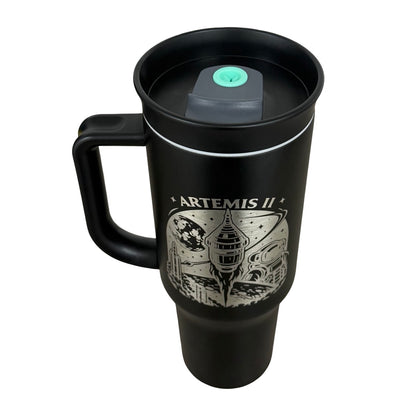 Termo Acero Inoxidable Artemis II Negro 1.2 Litros