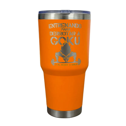 Termo Acero Inoxidable Goku Naranja 887 ml