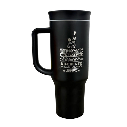 Termo Acero Inoxidable Rocky Negro 1.2 Litros