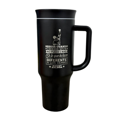 Termo Acero Inoxidable Rocky Negro 1.2 Litros