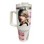 Termo Color Blanco Taylor Swift 887 ml