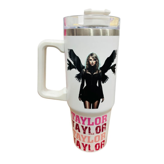 Termo Color Blanco Taylor Swift 887 ml