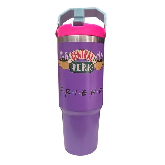 Termo Color Morado Friends 887 ml