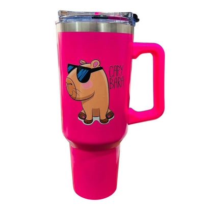 Termo Color Fucsia Capybara 1.2 Litros