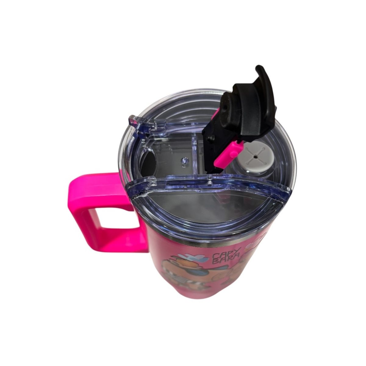 Termo Color Fucsia Labubu 1.2 Litros