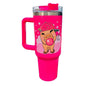 Termo color fucsia Capybara