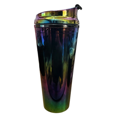 Termo De Acrílico Con Glitter Multicolor Tornasol Villanas 710 ml