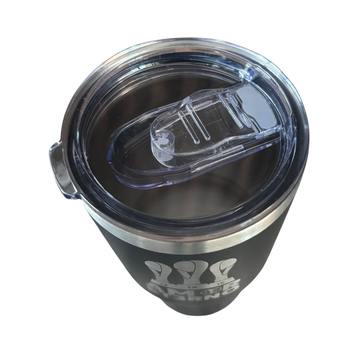 Termo De Acero Inoxidable Negro Club América 887 ml