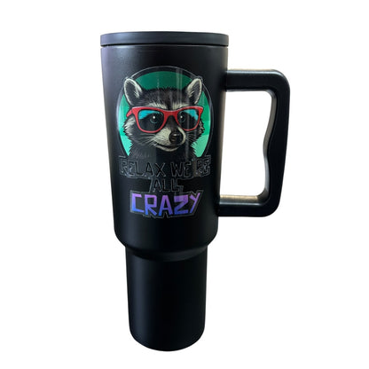 Termo Negro Mapache 1.2 Litros