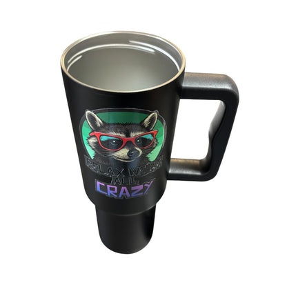 Termo Negro Mapache 1.2 Litros