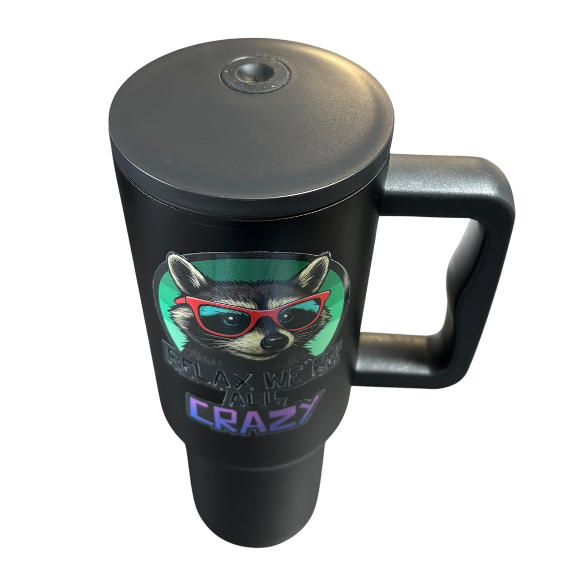 Termo Negro Mapache 1.2 Litros