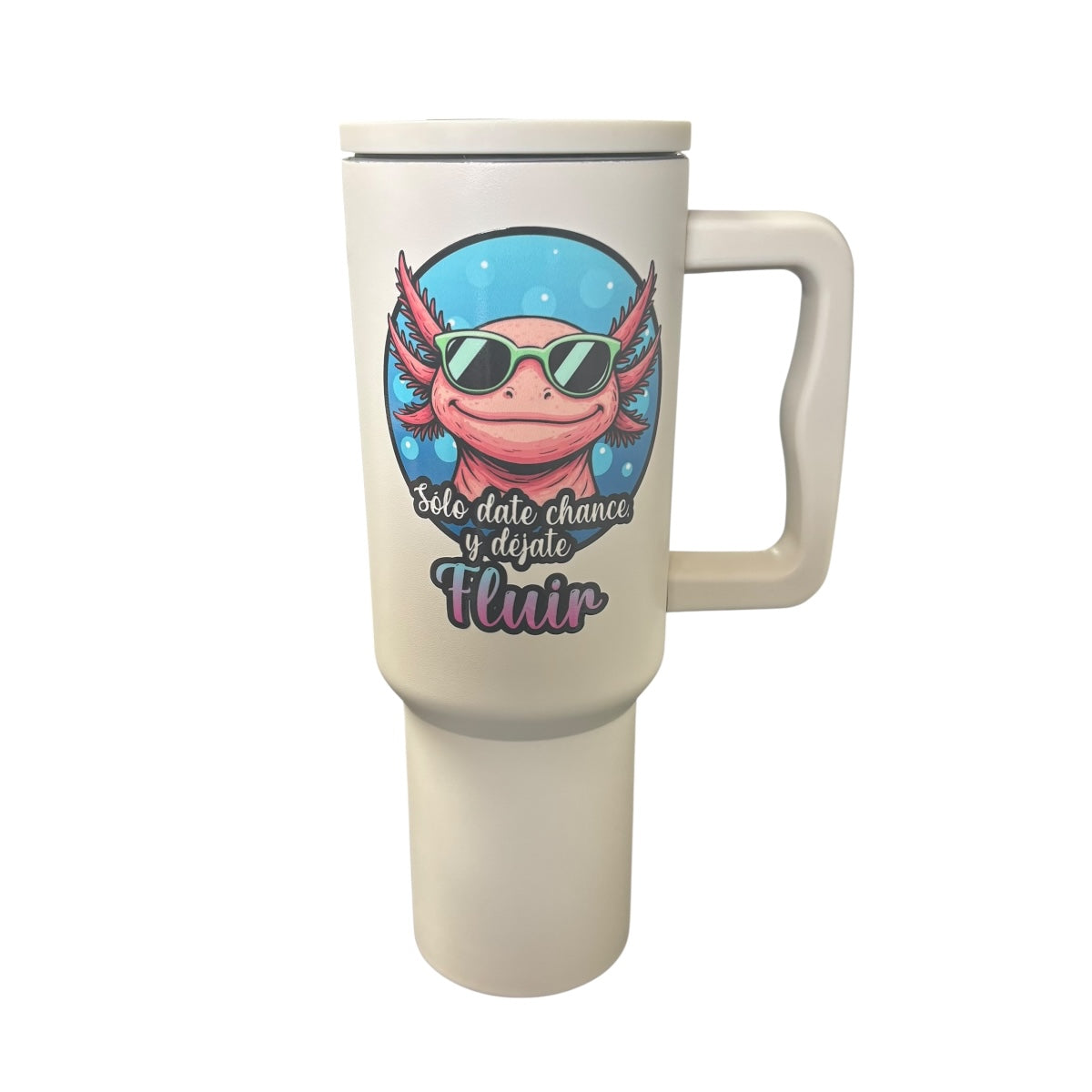 Termo Blanco Mate Ajolote 1.2 Litros