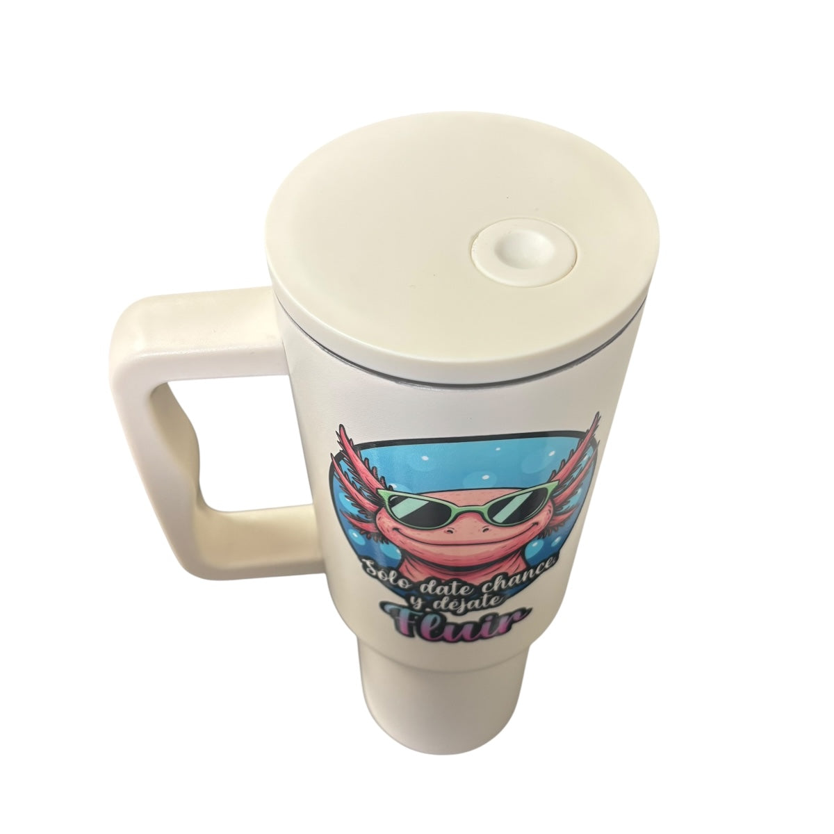 Termo Blanco Mate Ajolote 1.2 Litros