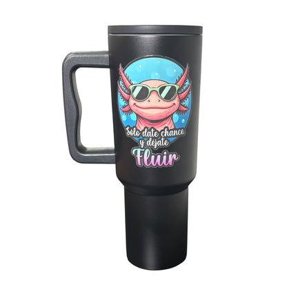 Termo Negro Ajolote 1.2 Litros