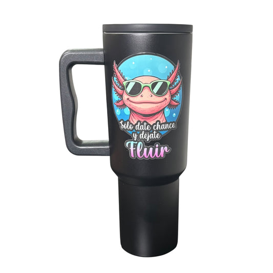 Termo Negro Ajolote 1.2 Litros
