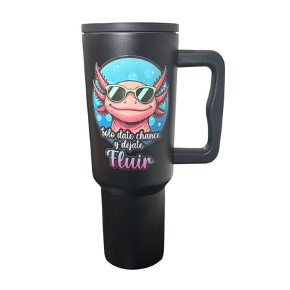 Termo Negro Ajolote 1.2 Litros