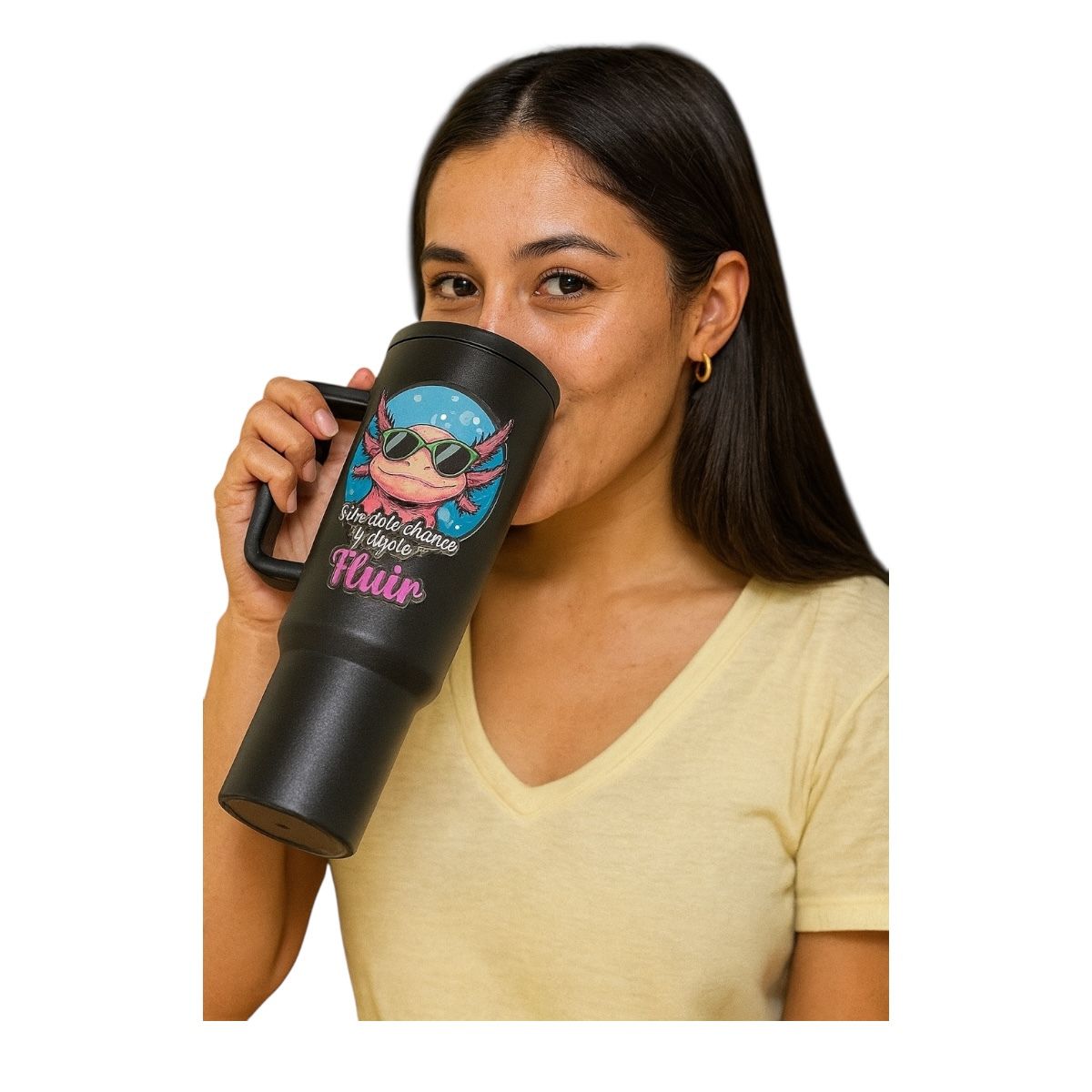Termo Negro Ajolote 1.2 Litros
