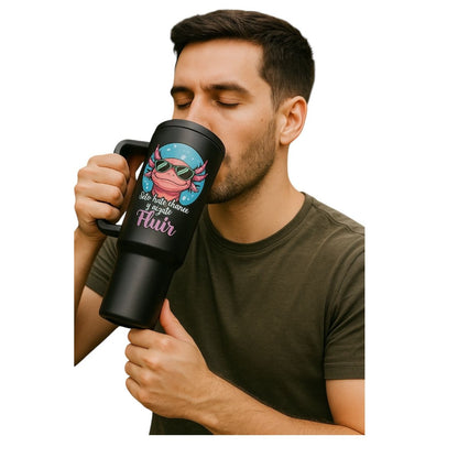Termo Negro Ajolote 1.2 Litros