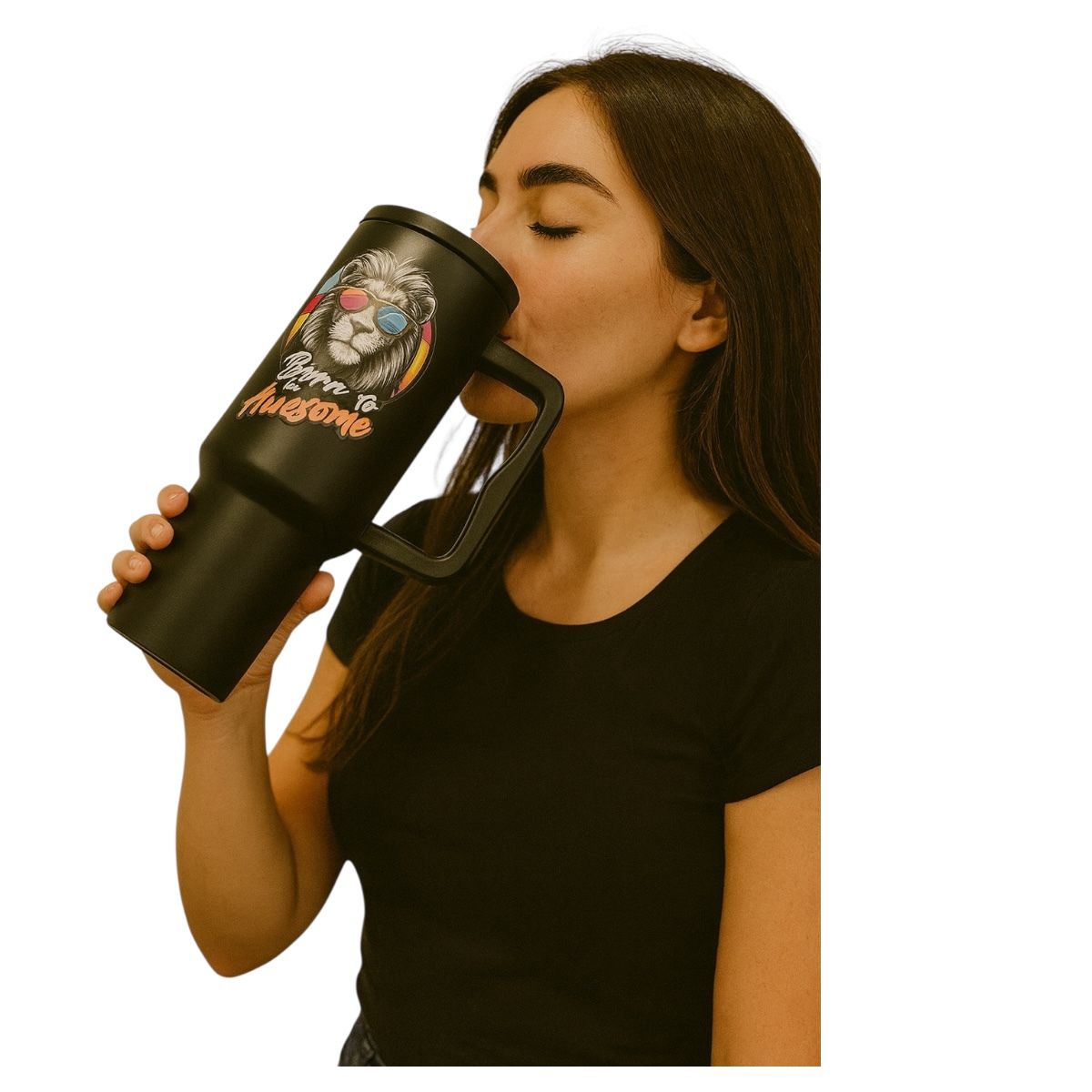 Termo Negro León 1.2 Litros