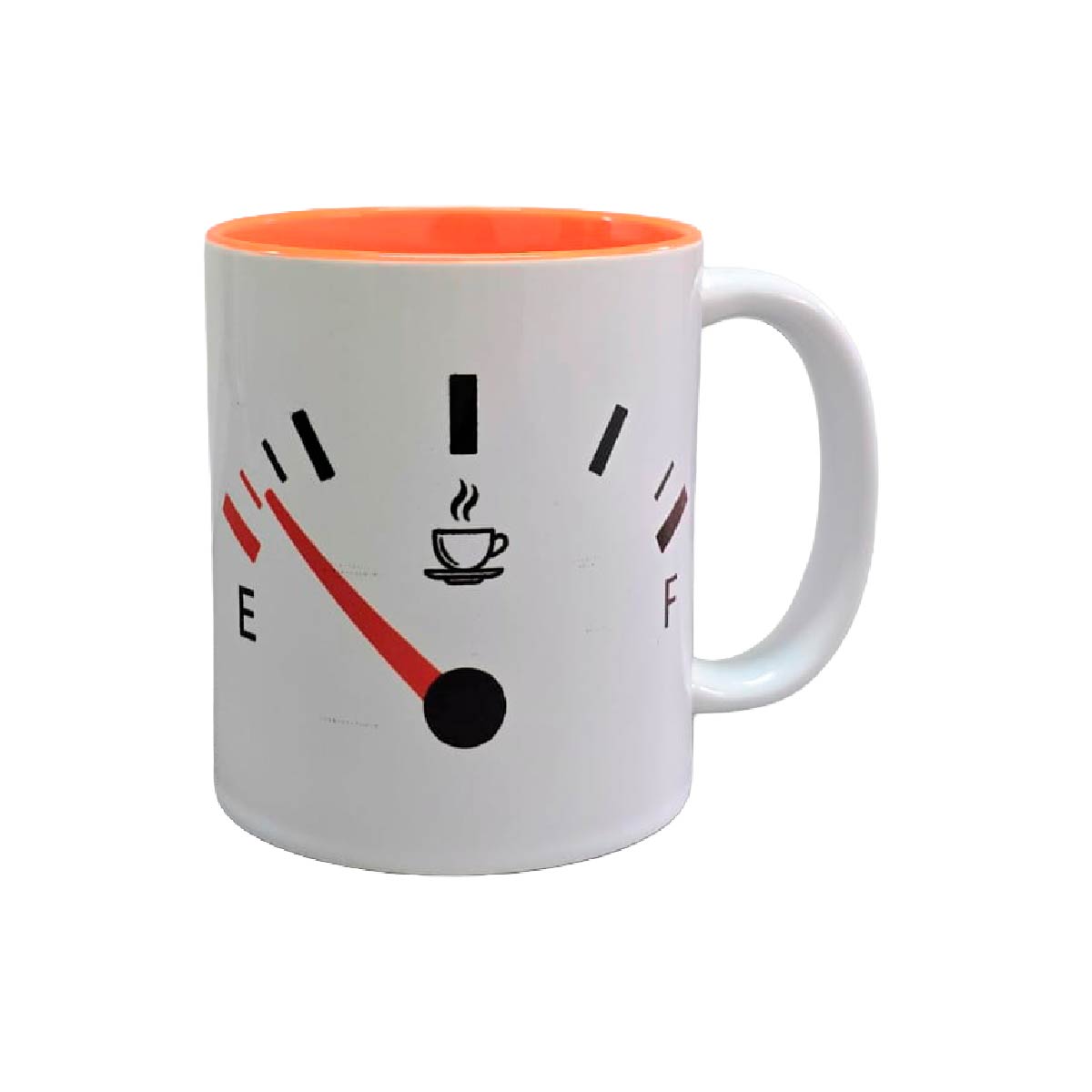 Set De 2 Tazas Falta Gasolina Blanco