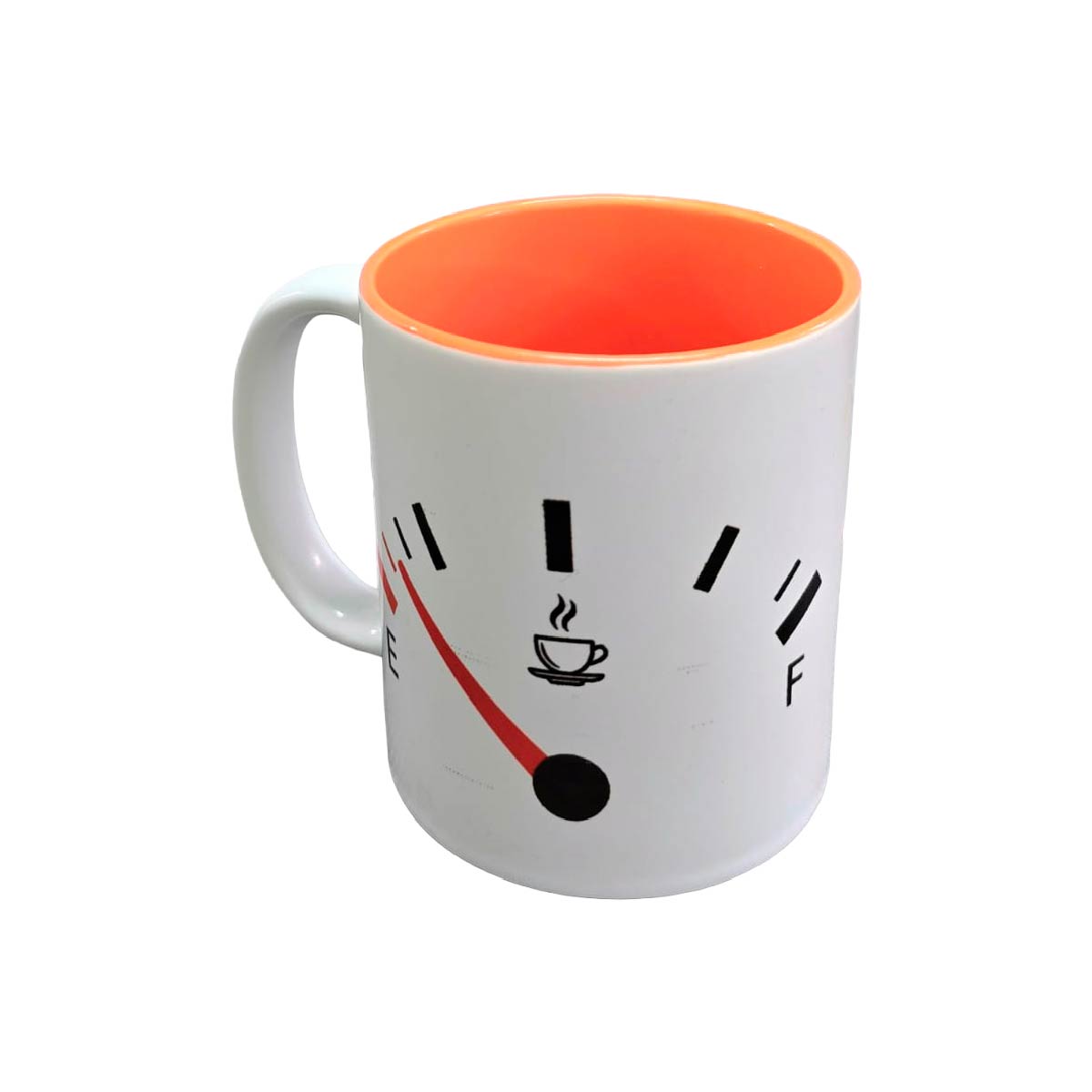 Set De 2 Tazas Falta Gasolina Blanco